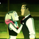 Harley and a not-so-pale man.